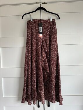 Women's Floral Maxi Skirt NWT